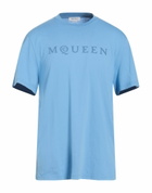 Mcqueen Mens T-shirt Light in Blue