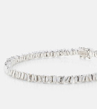 Suzanne Kalan 18kt white gold bracelet with diamonds