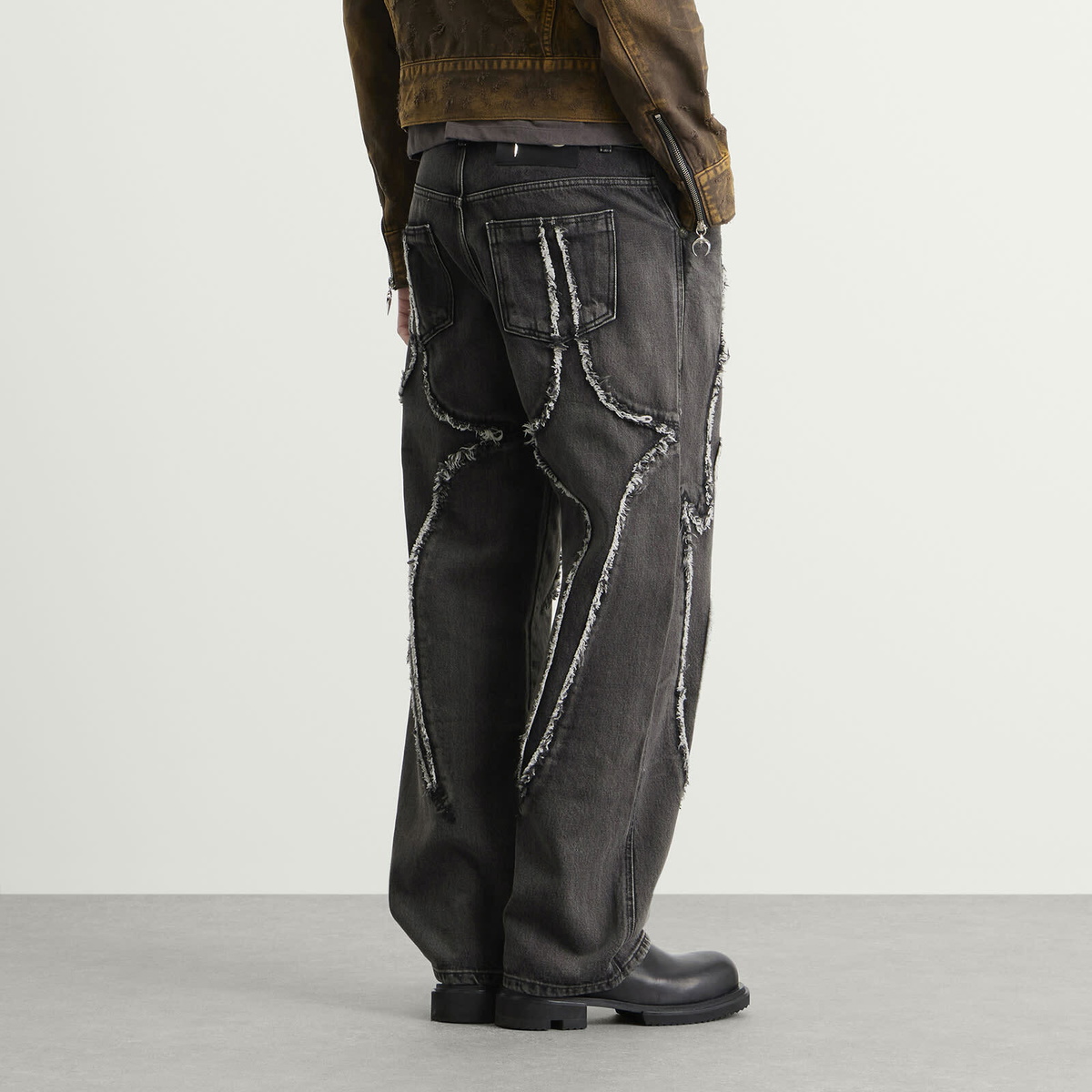 Thug Club Men's Tribal Denim Jeans in Black