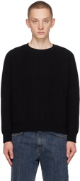 Second/Layer Black Raglan Sweater
