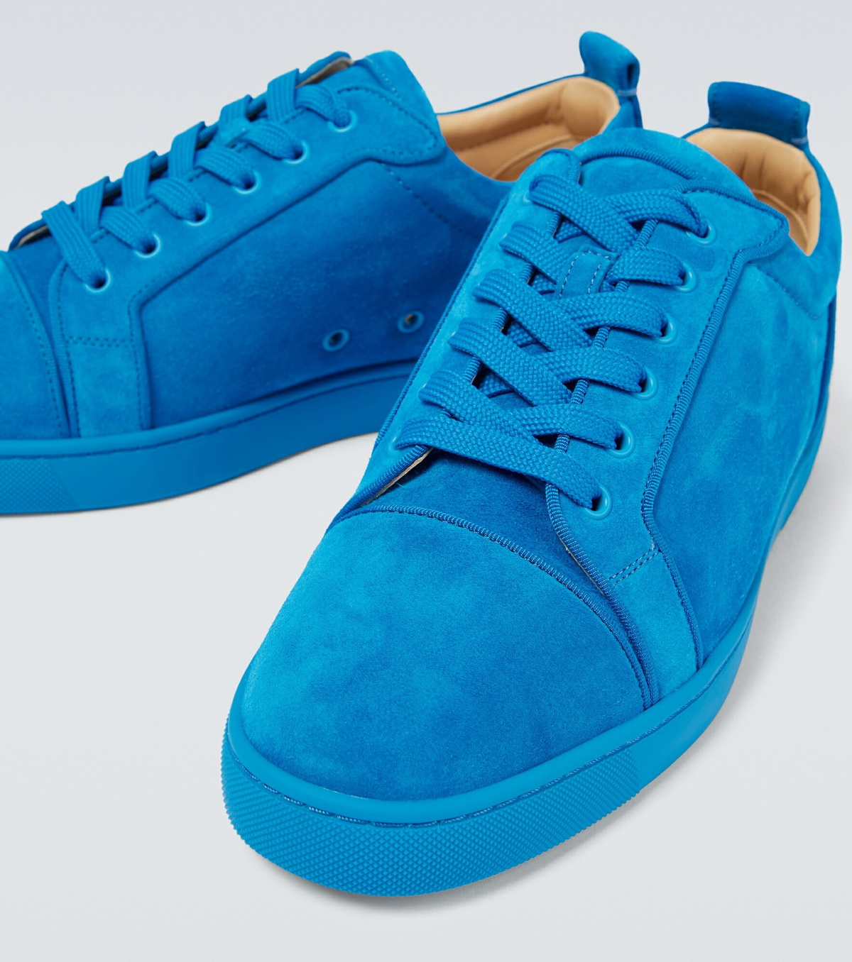 Christian Louboutin - Louis Junior Orlato suede sneakers