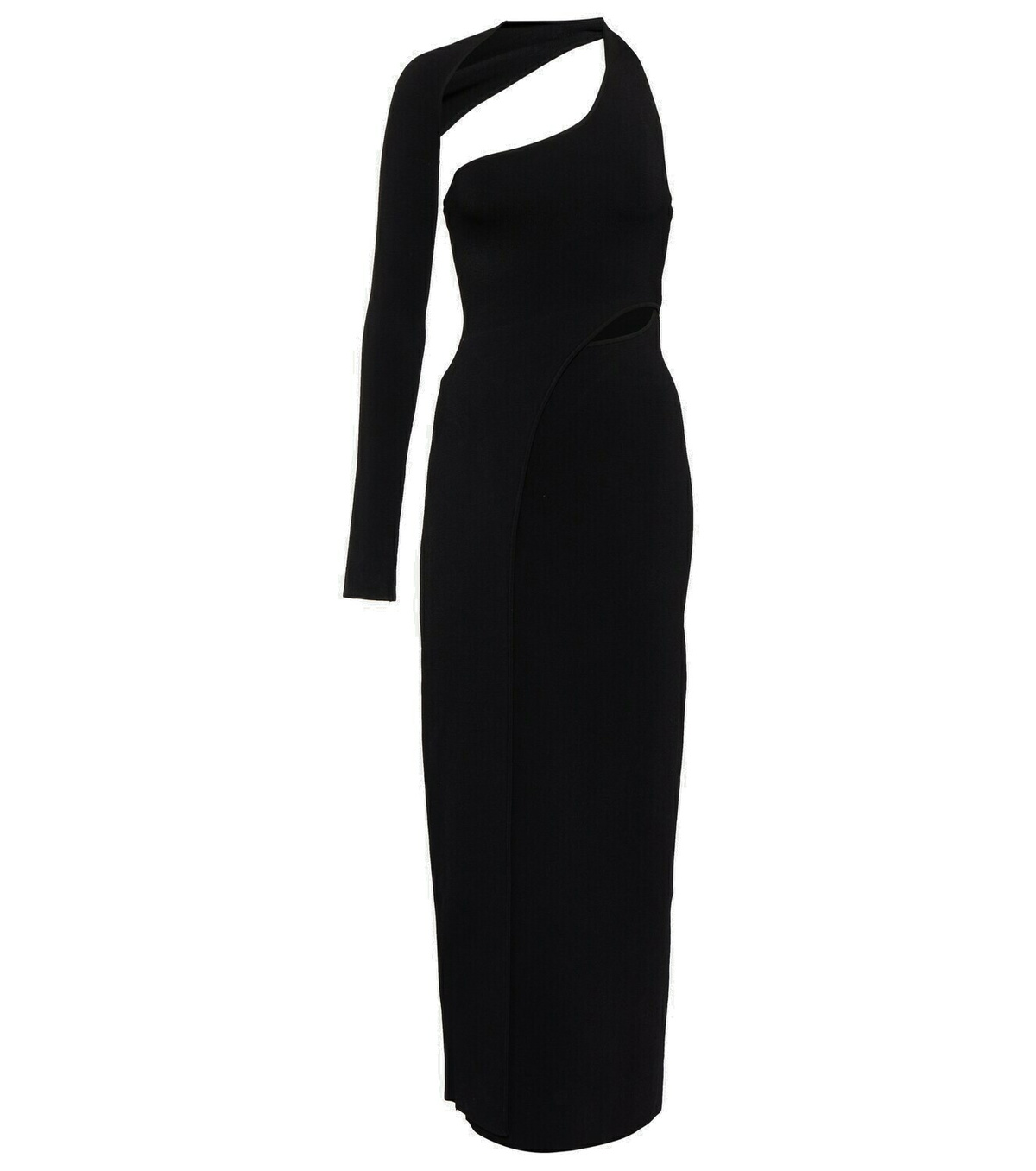 knee length dresses for ladies MANIFESTO SLEEVE MIDI-SIR THE LABEL-SIR THE LABEL  Rent My Dress