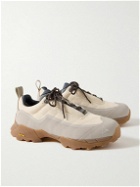 ROA - Katharina Rubber and Suede-Trimmed Twill Hiking Sneakers - Neutrals