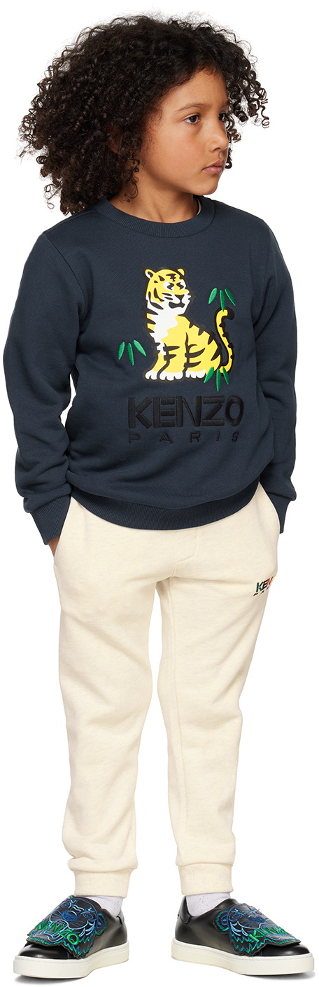 Kenzo Kids Navy Kenzo Paris Kotora Sweatshirt