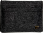 TOM FORD Black T Line Card Holder