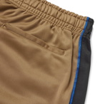 Aloye - Striped Stretch-Jersey Drawstring Shorts - Neutrals