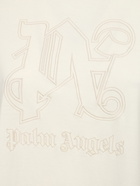 PALM ANGELS - Monogram Statement Cotton T-shirt