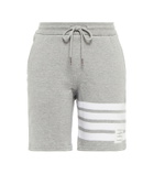 Thom Browne - Striped cotton jersey shorts