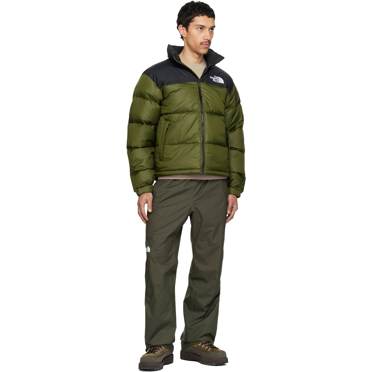 The North Face Khaki 1996 Retro Nuptse Down Jacket