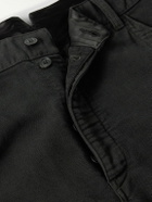 Visvim - Pastoral Straight-Leg Wool, Linen and Cotton-Blend Moleskin Trousers - Black