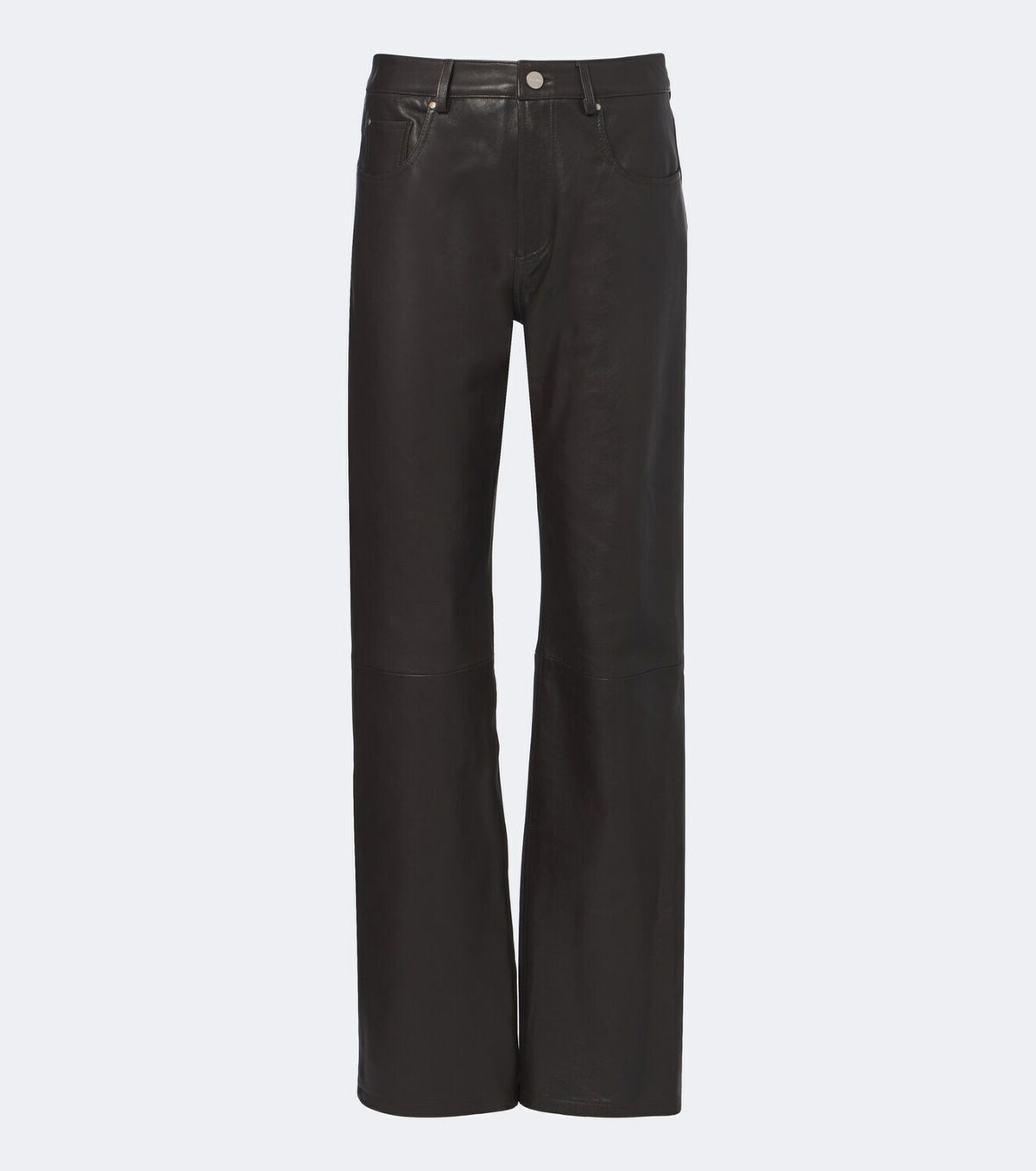 Arma Jean leather straight pants