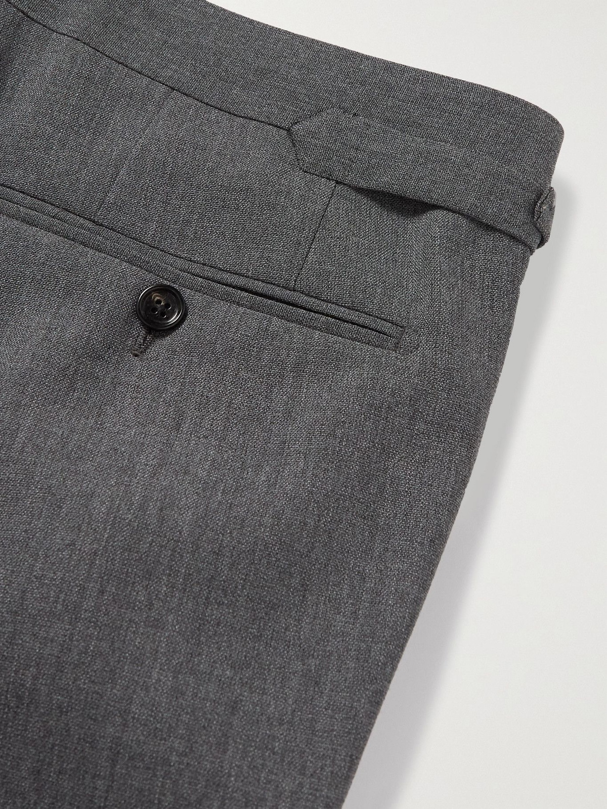 TOM FORD O'Connor Slim-Fit Checked Wool Trousers for Men | MR PORTER
