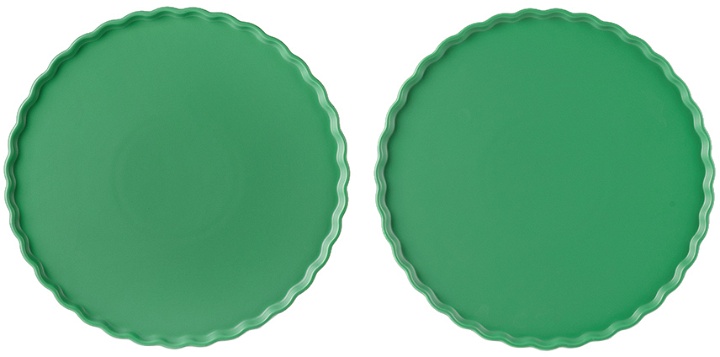 Photo: Fazeek Green Wave Dinner Plate Set