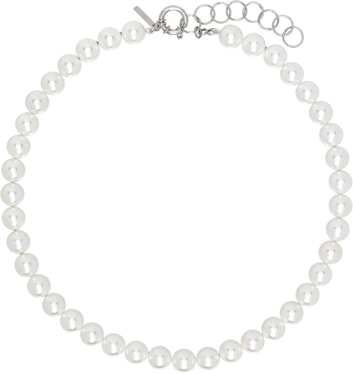 Photo: Ernest W. Baker Faux-Pearl Necklace