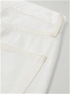 AGOLDE - 90's Straight-Leg Distressed Jeans - White