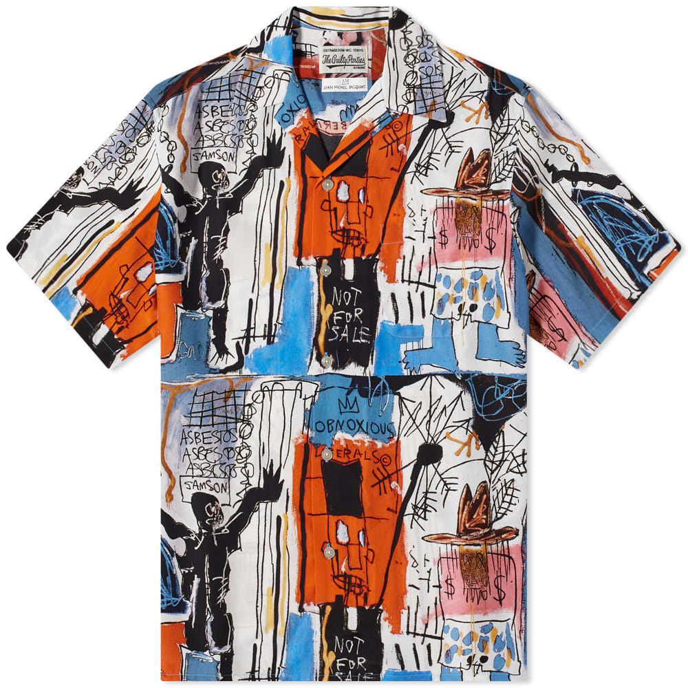 Wacko Maria Jean Michel Basquiat Type 3 Hawaiian Shirt Wacko Maria