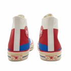 Converse Men's Chuck 70 Sneakers in Egret/Red/Blue