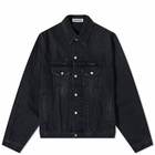 Cole Buxton Men's Denim Jacket in Black