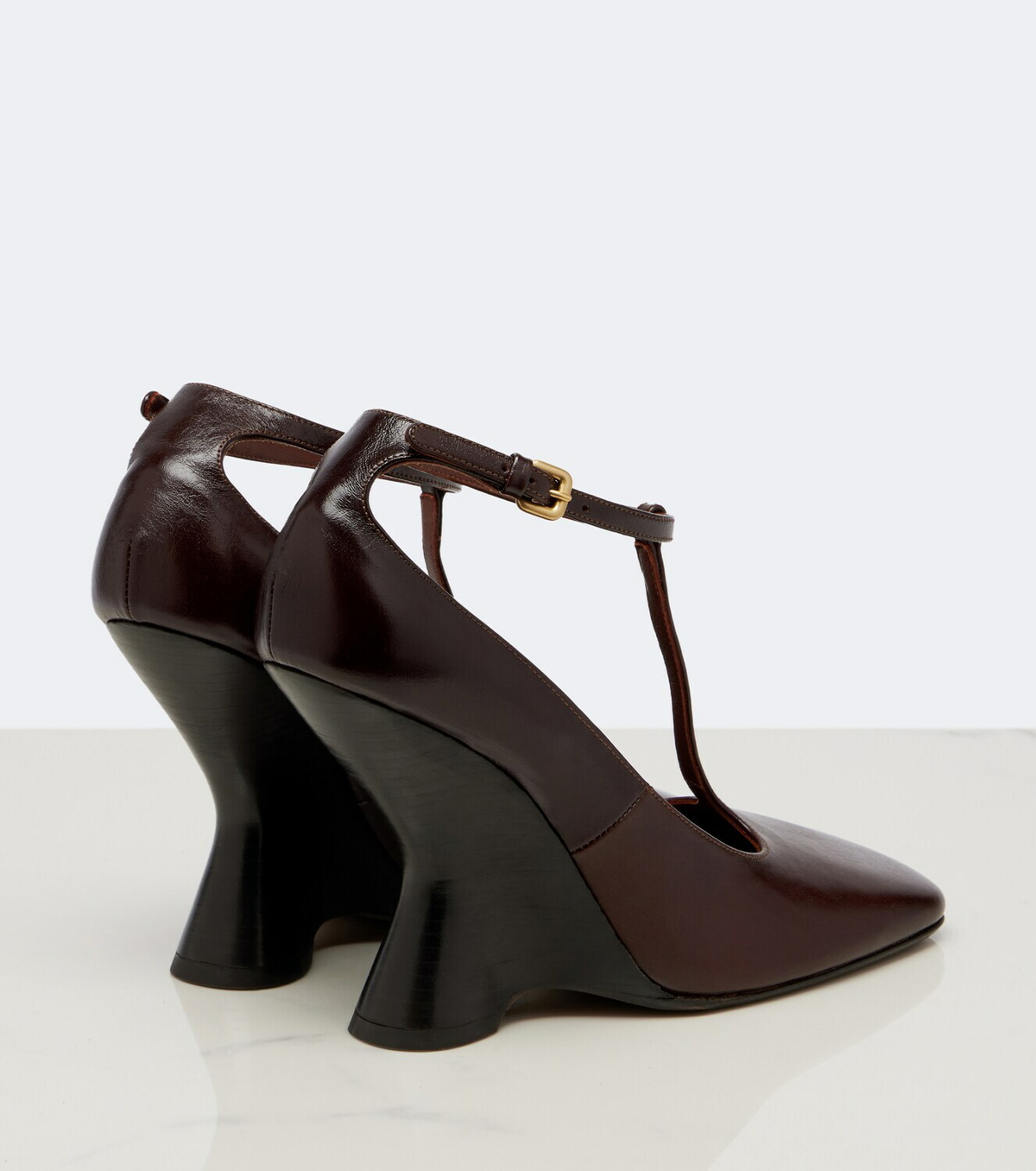 Dries Van Noten Leather wedges