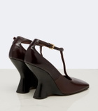 Dries Van Noten Leather wedges