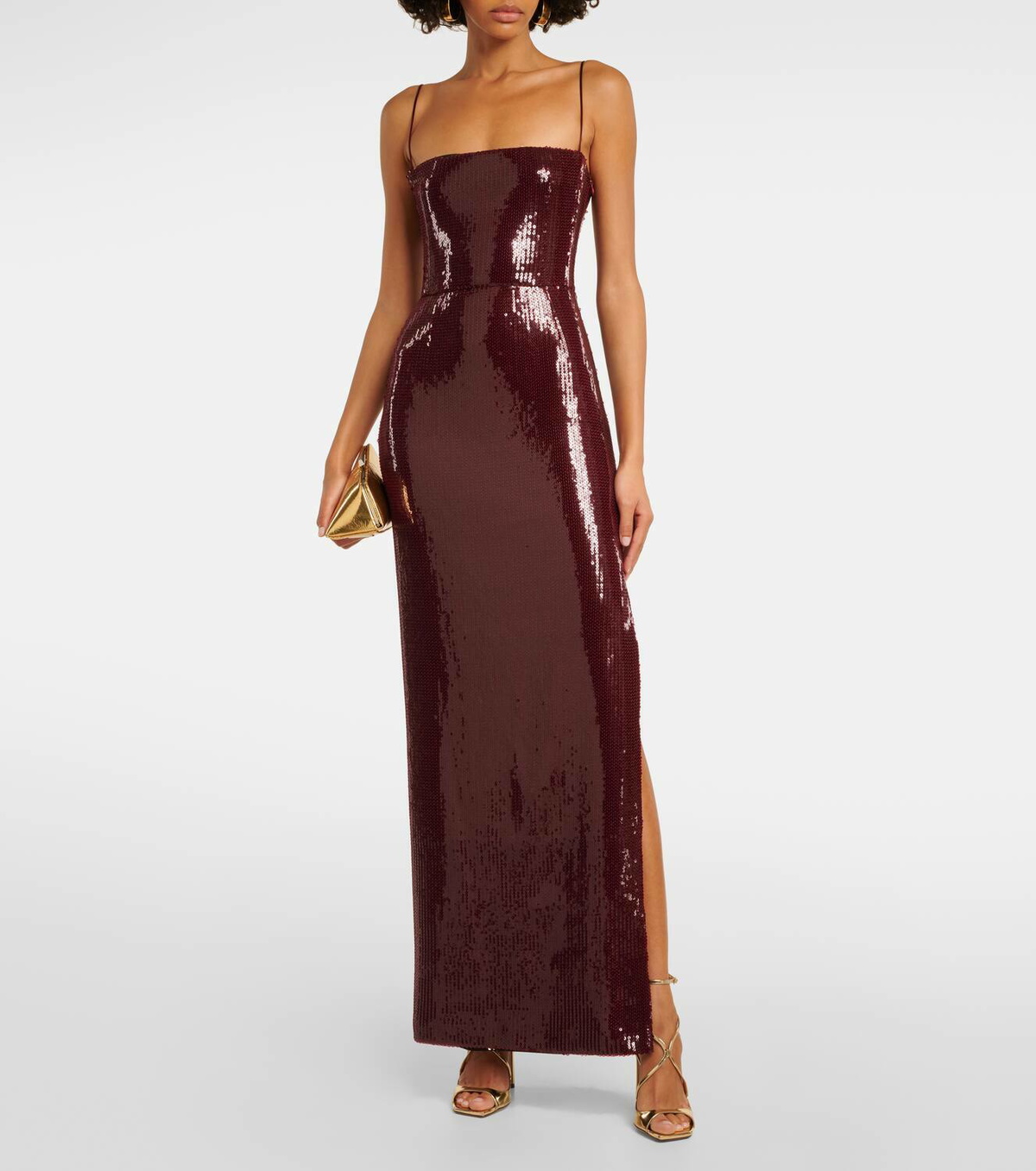 Galvan Stargaze sequined gown