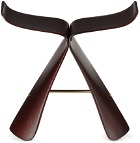 Vitra Brown Butterfly Stool Miniature