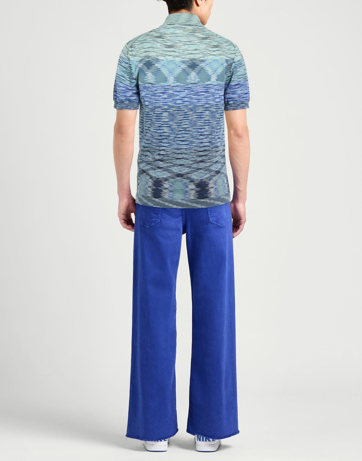 Missoni Mens Polo shirt in Blue