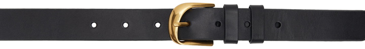 Photo: FRAME Black Twist Buckle Belt