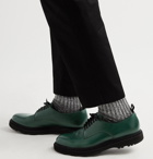 Officine Creative - Lydon Leather Derby Shoes - Green