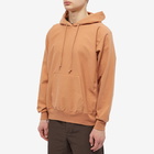 Auralee Men's Popover Hoody in Light Brown