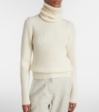 Moncler Grenoble Ribbed-knit wool and mohair-blend turtleneck sweater