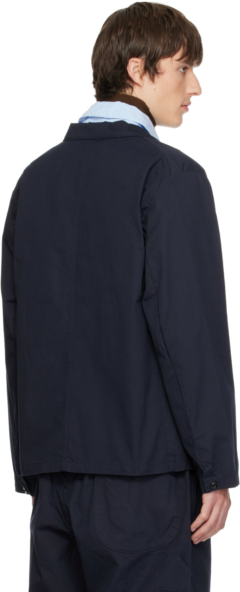 Ordinary Fits Navy Chino Uniform Jacket