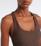 The Upside Zinnia Lenny houndstooth tank top