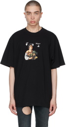 Off-White Black Oversized Caravaggio Boy T-Shirt