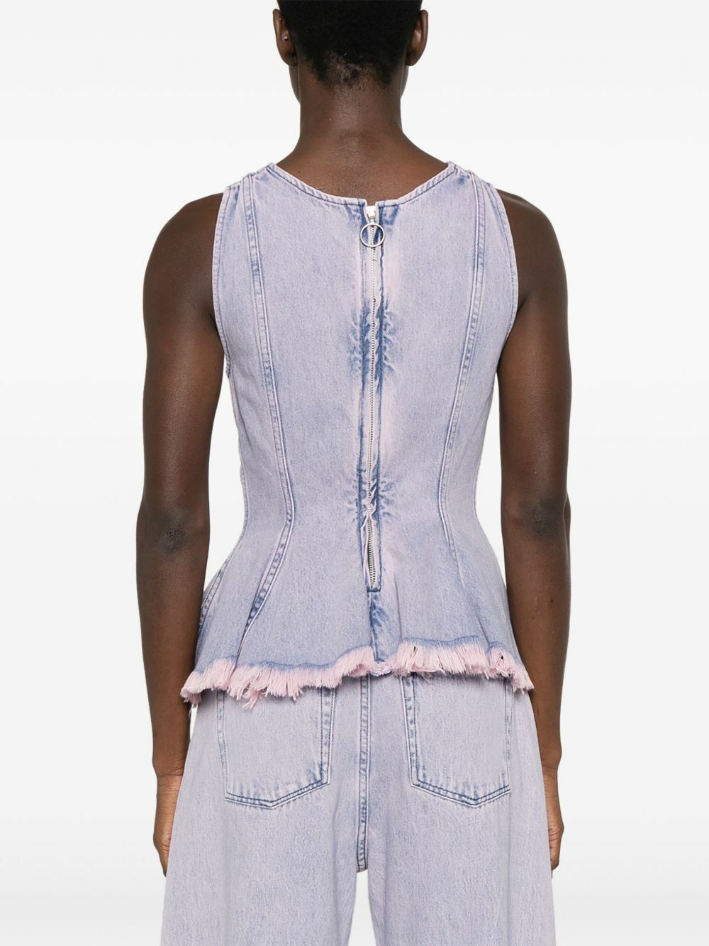 Marques'Almeida Denim Tank Top