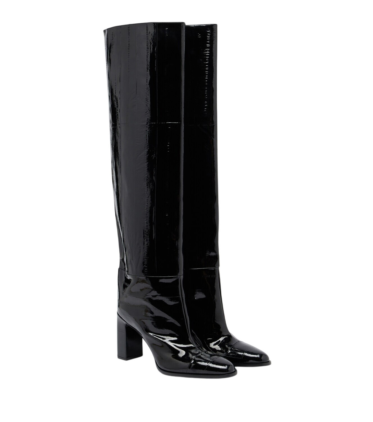 Jimmy Choo Black Flat Yael Tall Boots Jimmy Choo