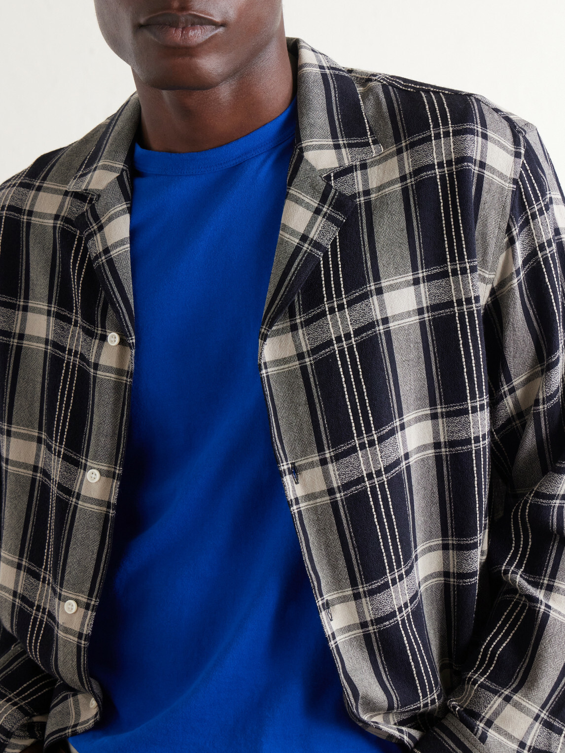 James Perse - Cotton Jersey T-Shirt - Blue