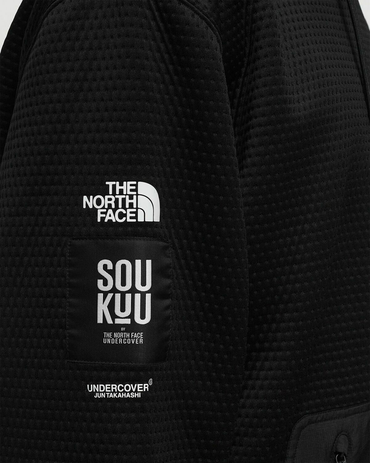 The North Face Tnf X Project U Dot Knit Double Hoodie Black
