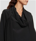Givenchy Scarf silk blouse