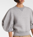 Sacai Cotton-blend jersey sweatshirt