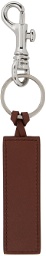 A.P.C. Brown Logo Keychain
