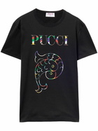 PUCCI Logo-Print Cotton T-Shirt