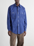 Kaptain Sunshine - Work Suvin Cotton and Hemp-Blend Shirt - Blue
