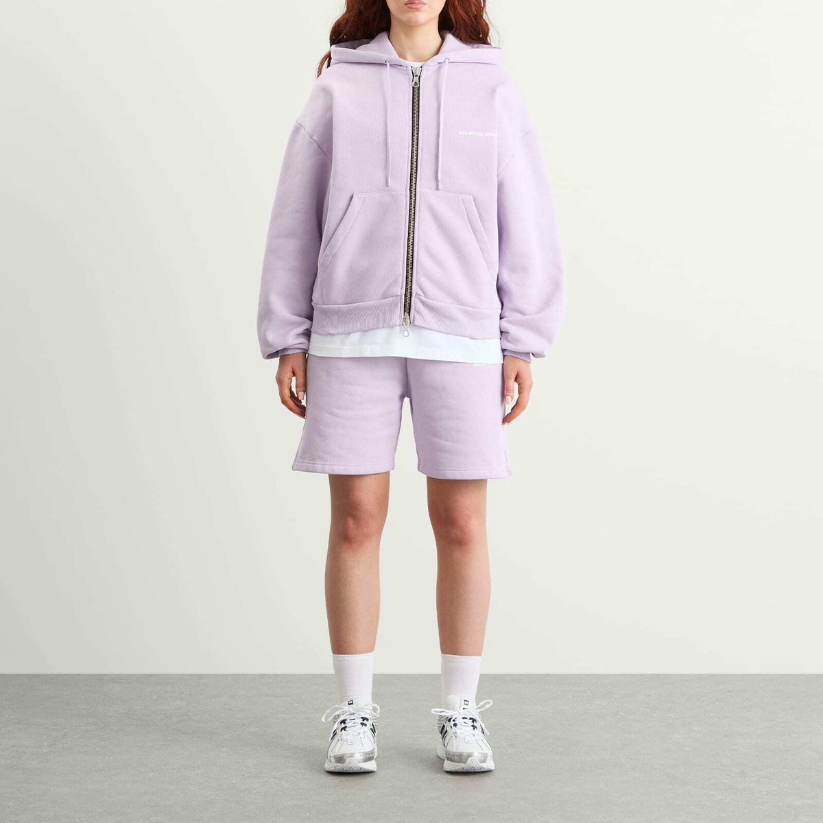MKI Women's Uniform Zip Hoodie Presented by END. in Lilac