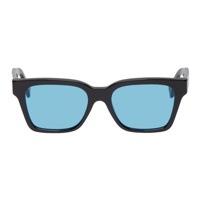 Photo: Super Black and Blue America Sunglasses