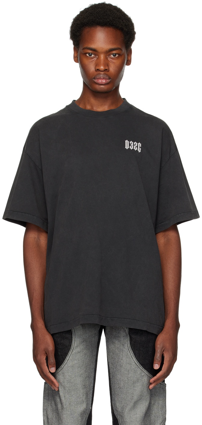 032c Black Kepler System T-Shirt