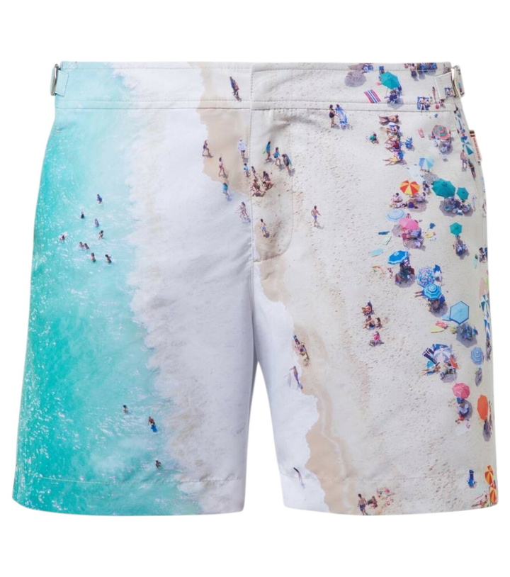 Photo: Orlebar Brown x Gray Malin Bulldog swim trunks