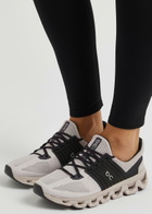 ON Cloudswift 3 Panelled Mesh Sneakers White And Black