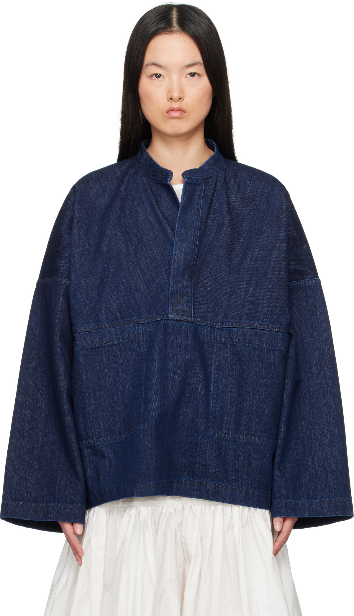 Sofie D'Hoore Blue Basil Denim Shirt