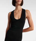 Gucci GG cotton-blend jacquard tank top
